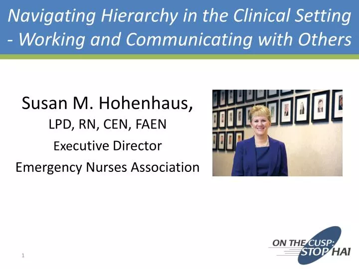navigating hierarchy in the clinical setting working and communicating with others