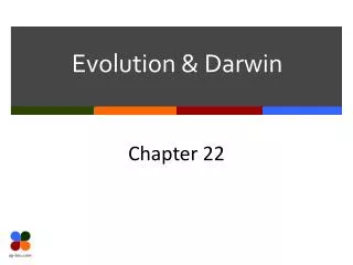 Evolution &amp; Darwin