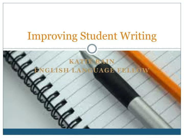 improving student writing