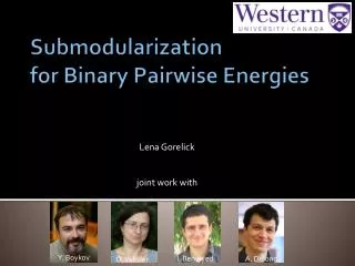 Submodularization for Binary Pairwise Energies