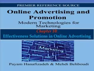 Chapter 10: Effectiveness Solutions in Online Advertising