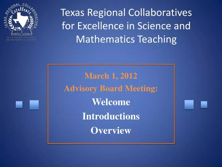 texas regional collaboratives for excellence in science and mathematics teaching