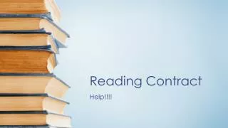 Reading Contract