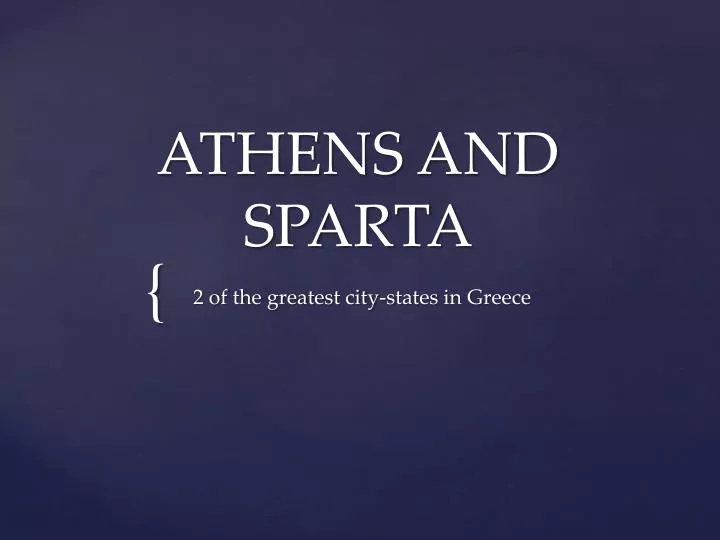 athens and sparta