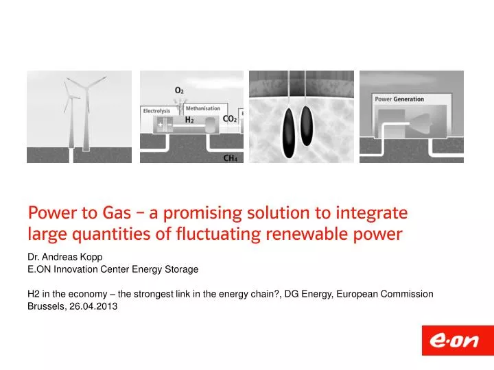 power to gas a promising solution to integrate large quantities of fluctuating renewable power