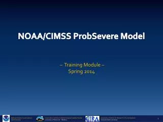 NOAA/CIMSS ProbSevere Model