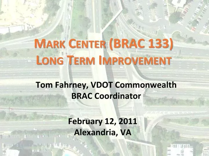 mark center brac 133 long term improvement
