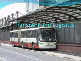 Transport and Logisitcs