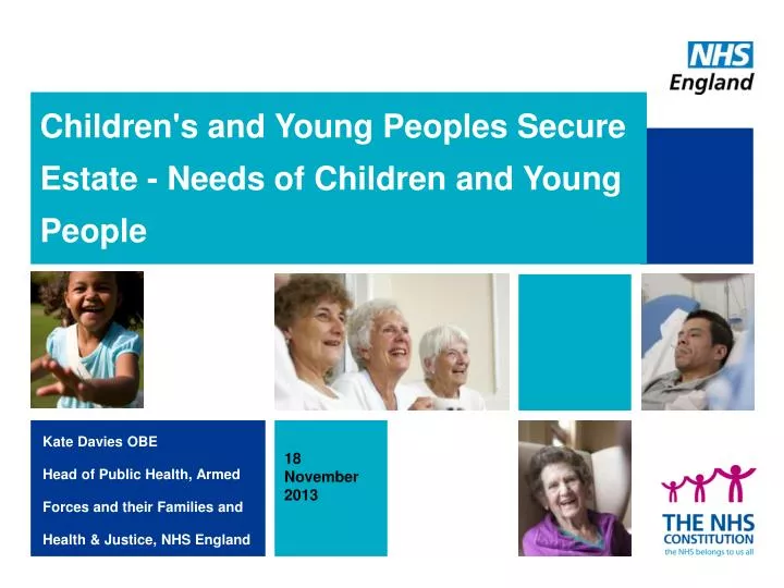 children s and young peoples secure estate needs of children and young people