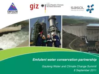 Emfuleni water conservation partnership