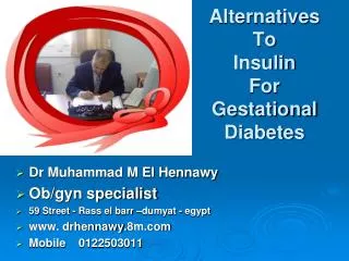 Alternatives To Insulin For Gestational Diabetes