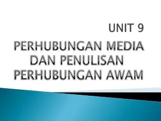 unit 9