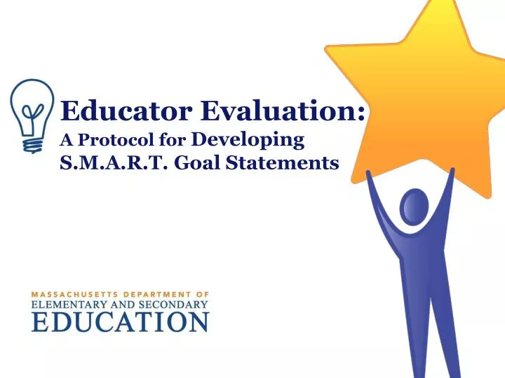 educator evaluation a protocol for developing s m a r t goal statements