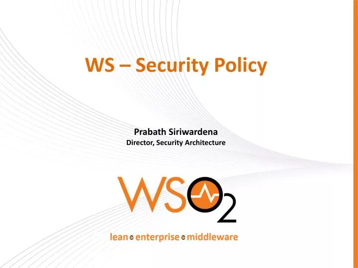 ws security policy