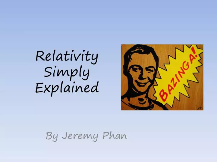 relativity simply explained