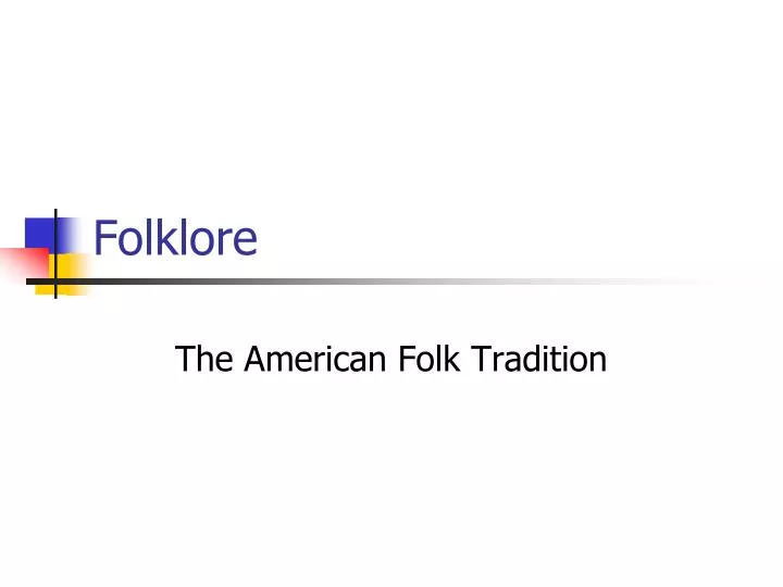 folklore