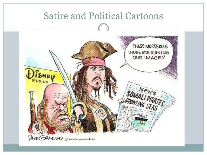 satire and political cartoons