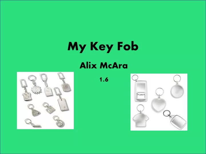 my key fob