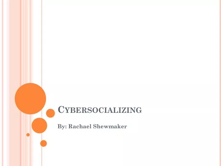 cybersocializing