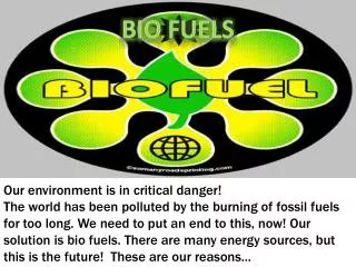 Bio fuels