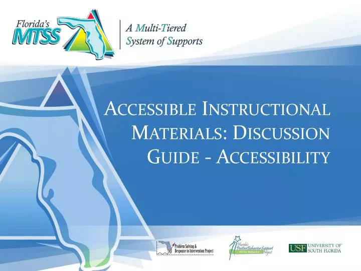 accessible instructional materials discussion guide accessibility