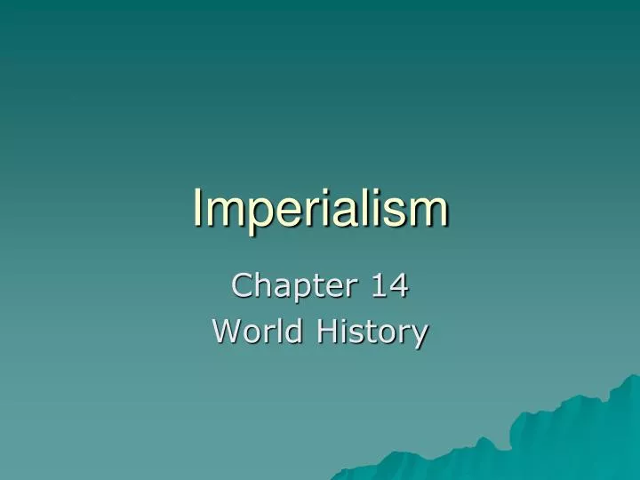 imperialism