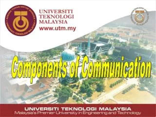 Components of Communication