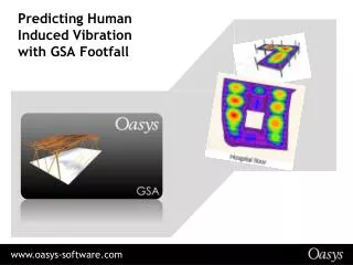 Predicting Human Induced Vibration with GSA Footfall