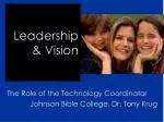 Leadership &amp; Vision - slide 1