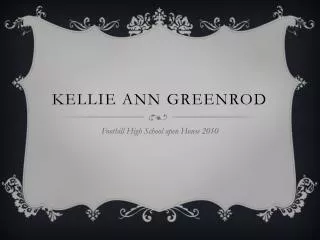 Kellie Ann Greenrod