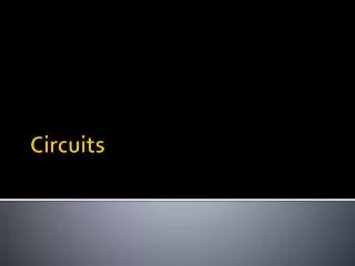 Circuits