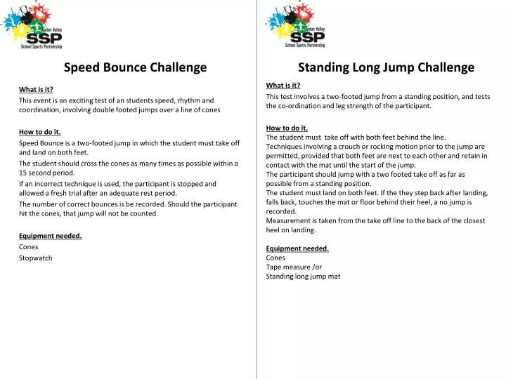 speed bounce challenge