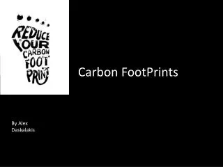 Carbon FootPrints