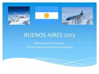 BUENOS AIRES 2013