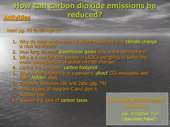 how can carbon dioxide emissions be reduced