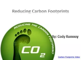 Reducing Carbon Footprints