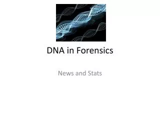 DNA in Forensics
