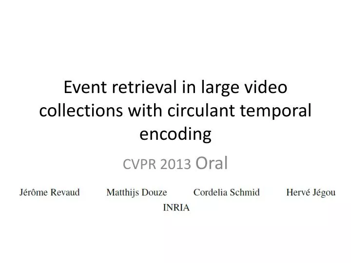event retrieval in large video collections with circulant temporal encoding
