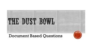 The Dust Bowl