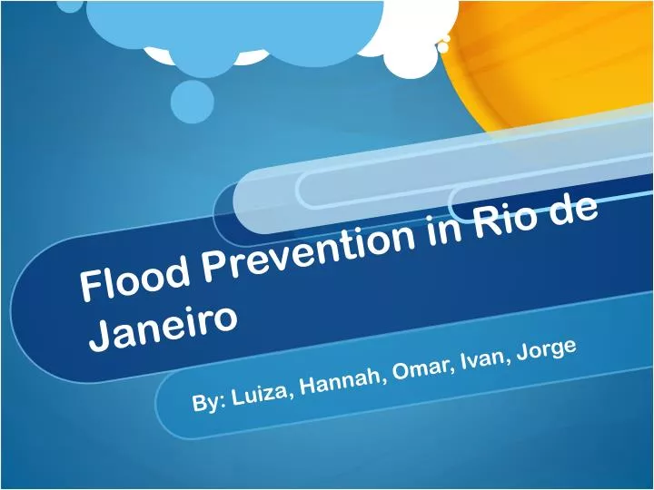 flood prevention in rio de janeiro