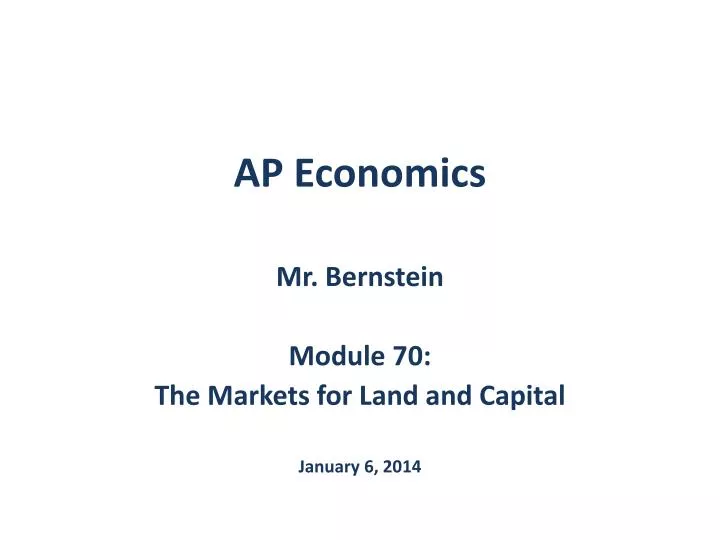 ap economics