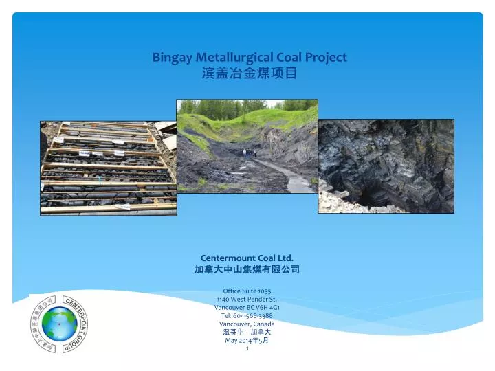 bingay metallurgical coal project