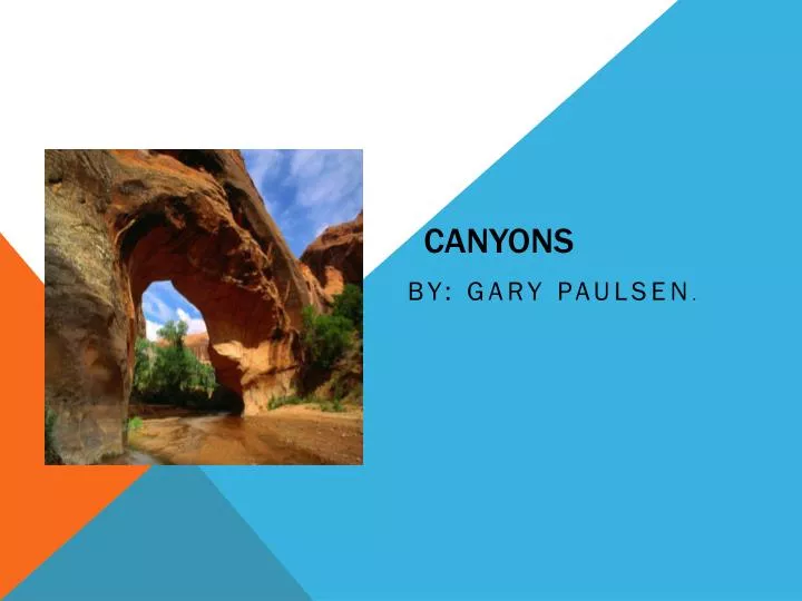 canyons