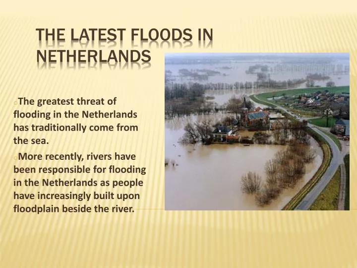 the latest floods in n etherlands