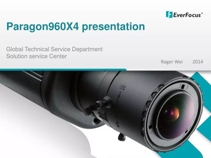 paragon960x4 presentation
