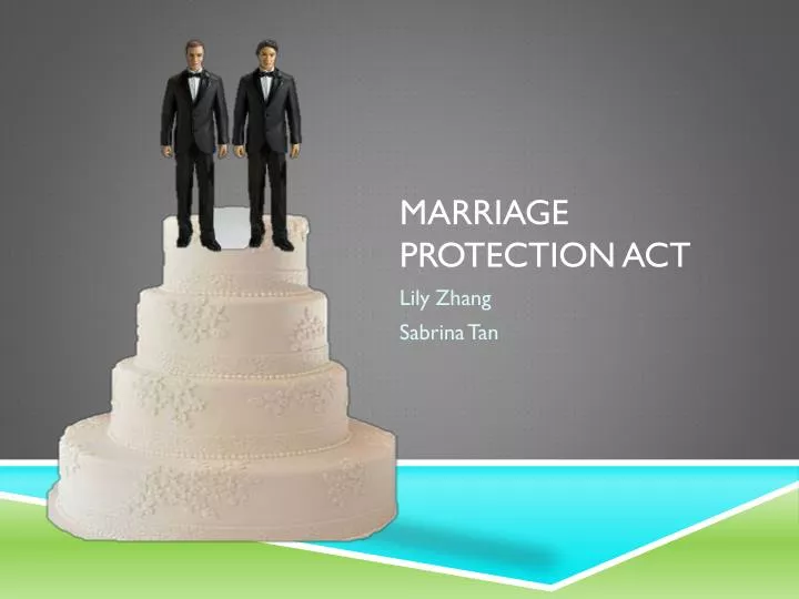 marriage protection act