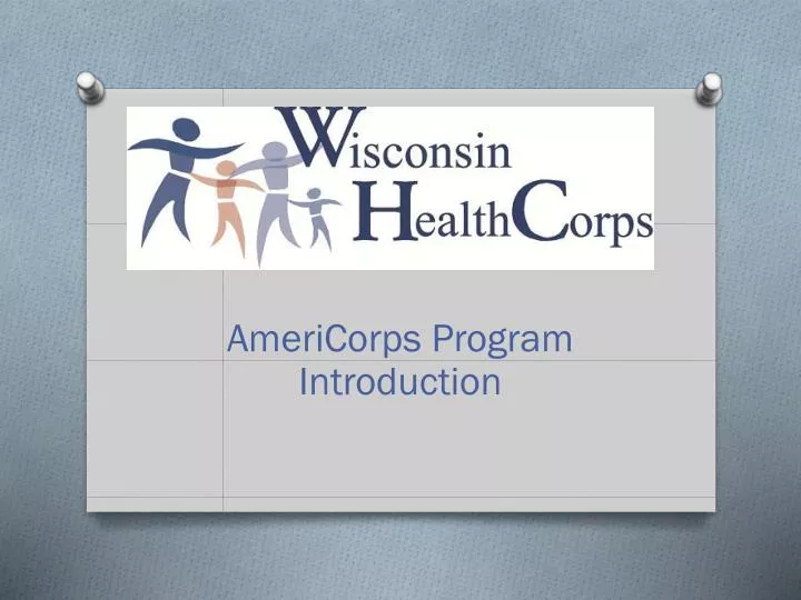 americorps program introduction