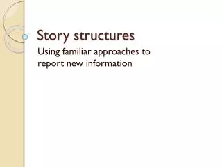 Story structures