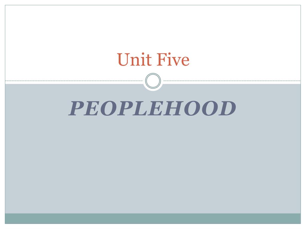 PPT - Unit Five PowerPoint Presentation, free download - ID:2805738