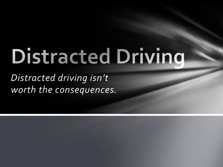distracted driving